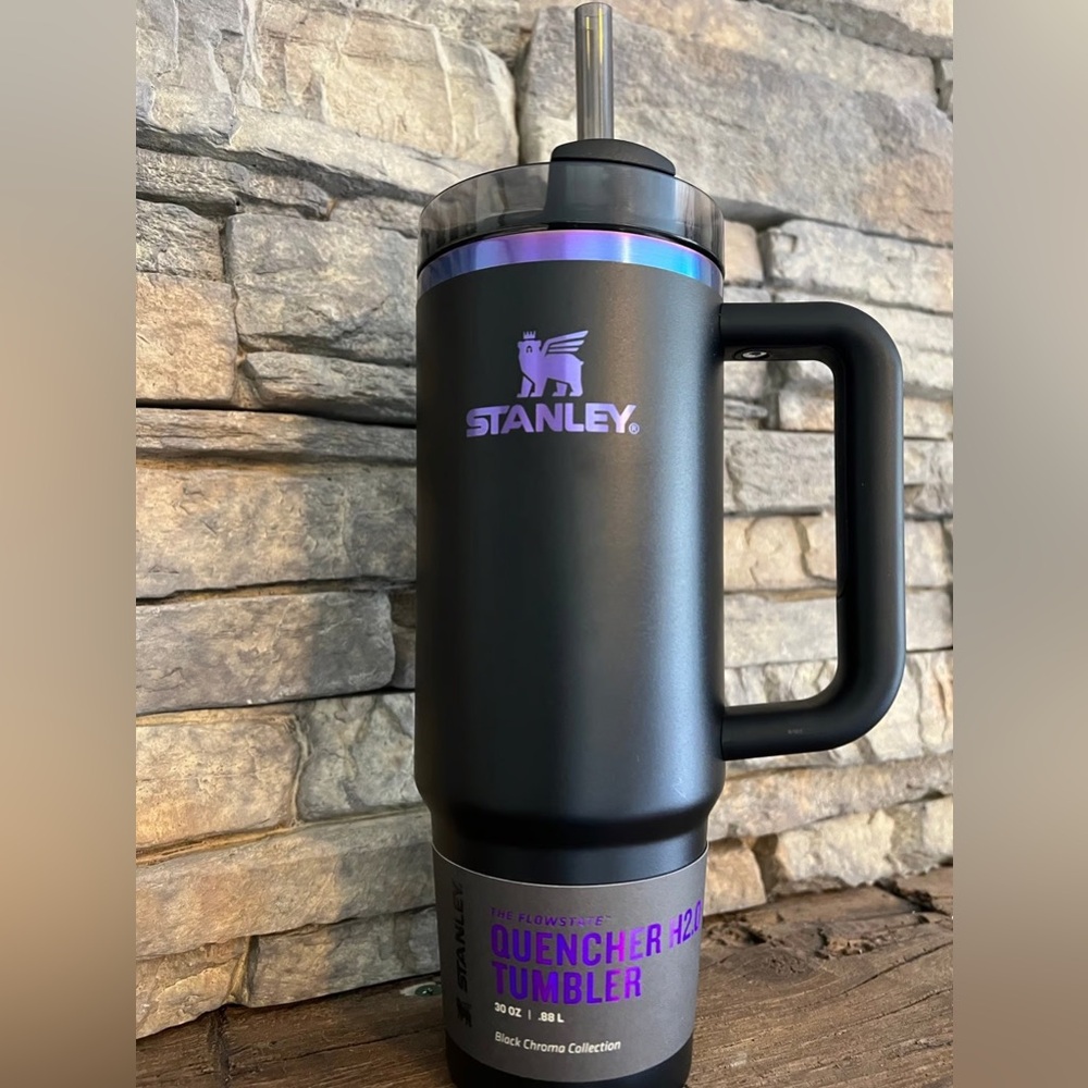 NWT 🖤 Black Chroma 30oz Stanley Tumbler ✨